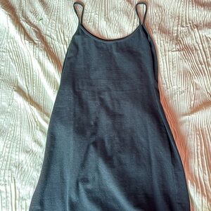 Brandy Melville black cami mini dress